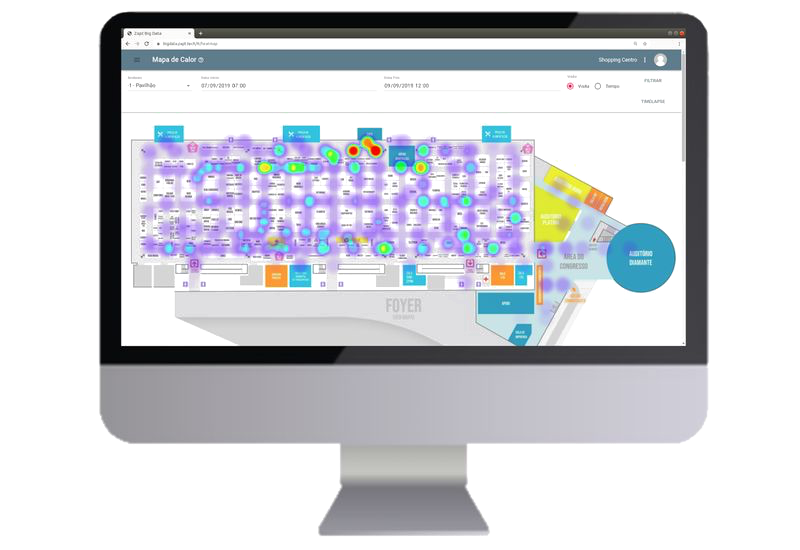 Dashboard de indicadores de buscas e rotas por canal