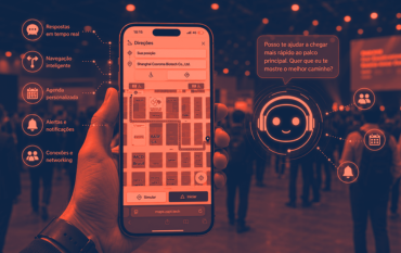 IA para eventos: como transformar o mapa digital em assistente real - blog Zapt Tech