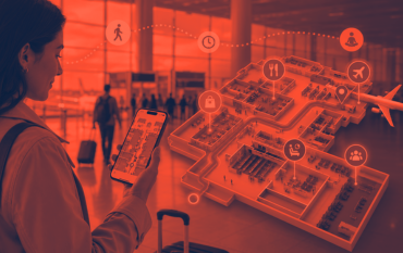 Mapa digital para aeroporto: como reduzir estresse e melhorar a jornada do passageiro - blog Zapt Tech