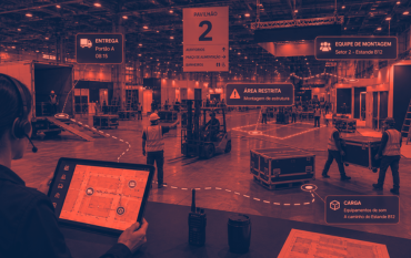 Montagem de eventos: como orientar fornecedores, equipes e cargas com mais eficiência - blog Zapt Tech
