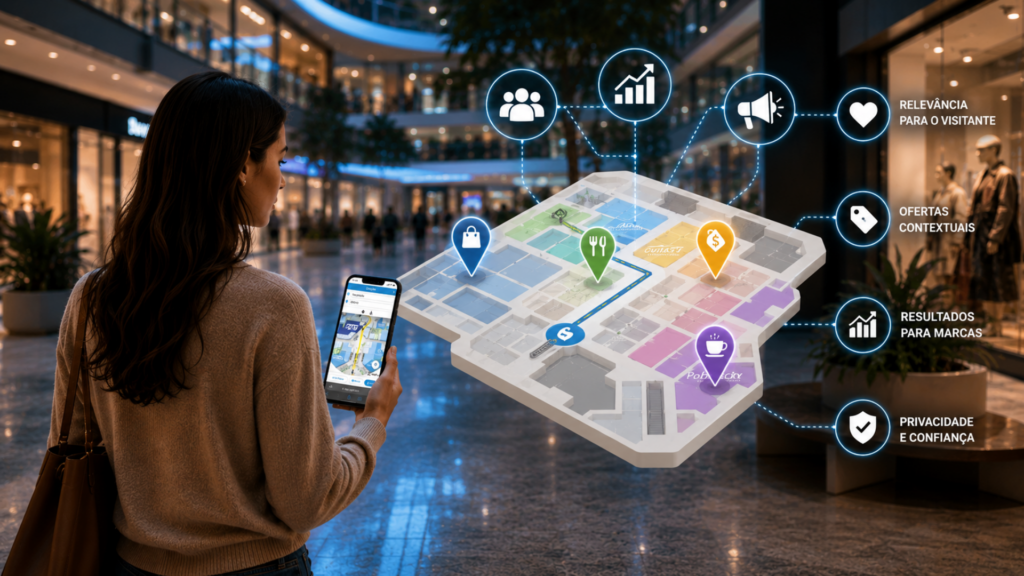Como monetizar o mapa do shopping sem prejudicar a experiência