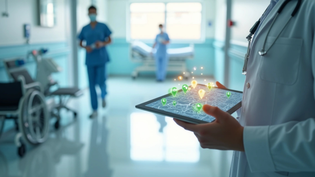 Rastreamento de equipamentos hospitalares: quando procurar ativos vira custo invisível