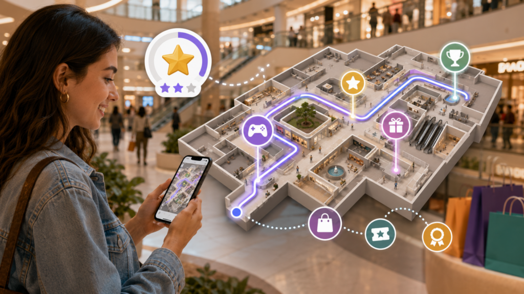 Gamificação para shopping: como transformar o fluxo em engajamento real