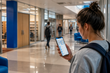 Mapa digital para campus universitário: como melhorar orientação e navegação - blog Zapt Tech